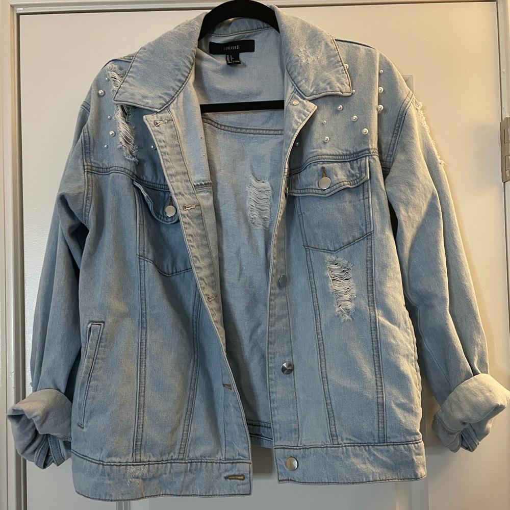 Pearl Denim Jacket
